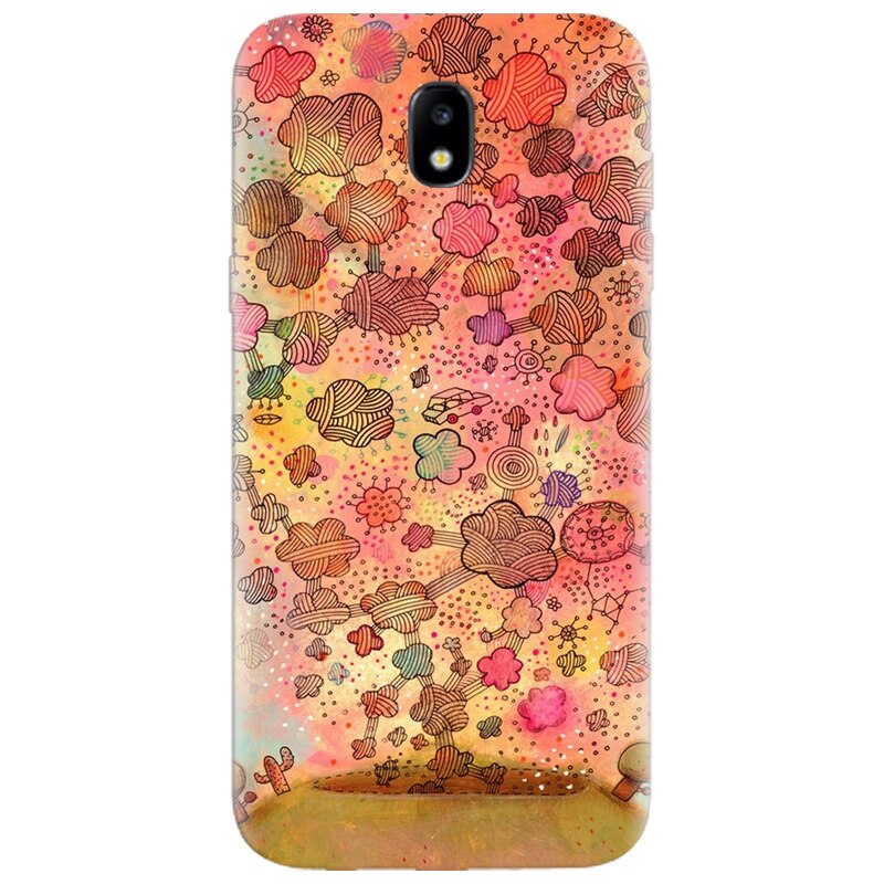 Husa silicon pentru Samsung Galaxy A7 2017, Girly X