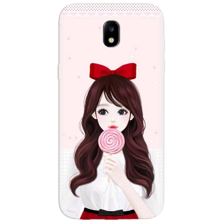 Силиконов кейс за Samsung Galaxy A7 2017, Girly 001