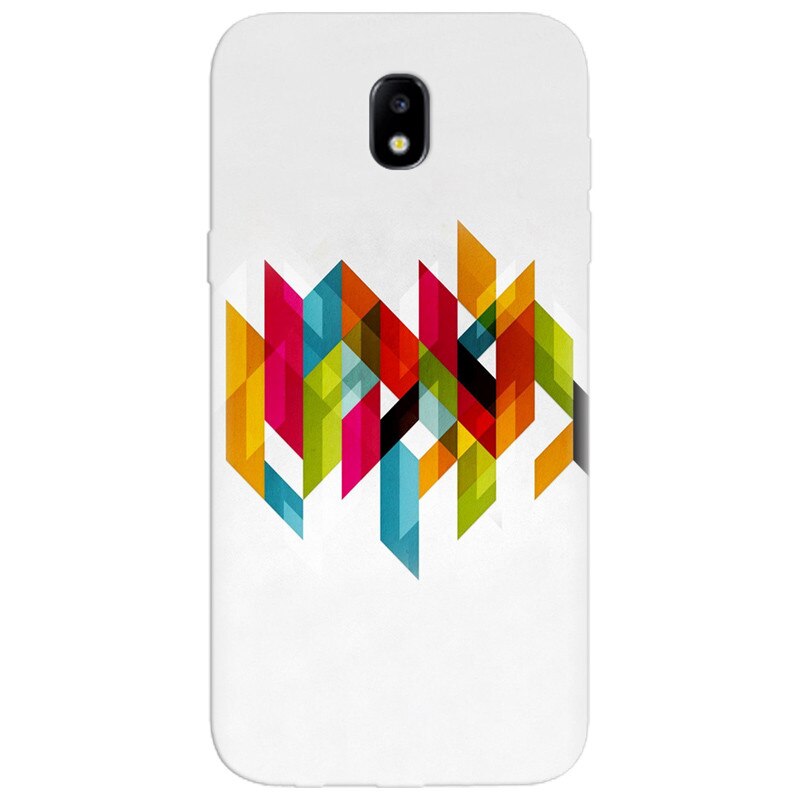 Husa silicon pentru Samsung Galaxy A7 2017, Geometric