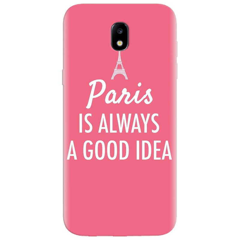 Husa silicon pentru Samsung Galaxy A7 2017, Paris Is Always A Good Idea