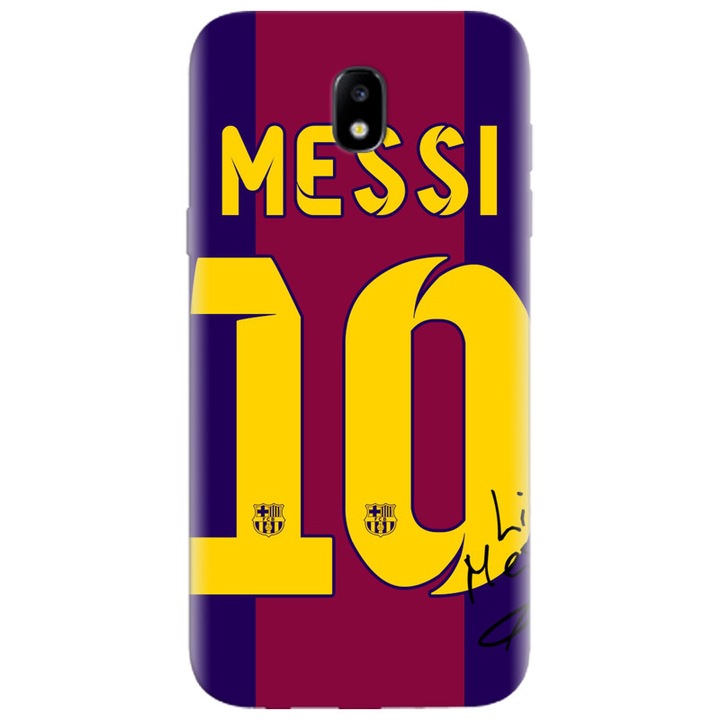 Силиконов кейс за Samsung Galaxy A7 2017, Messi 0