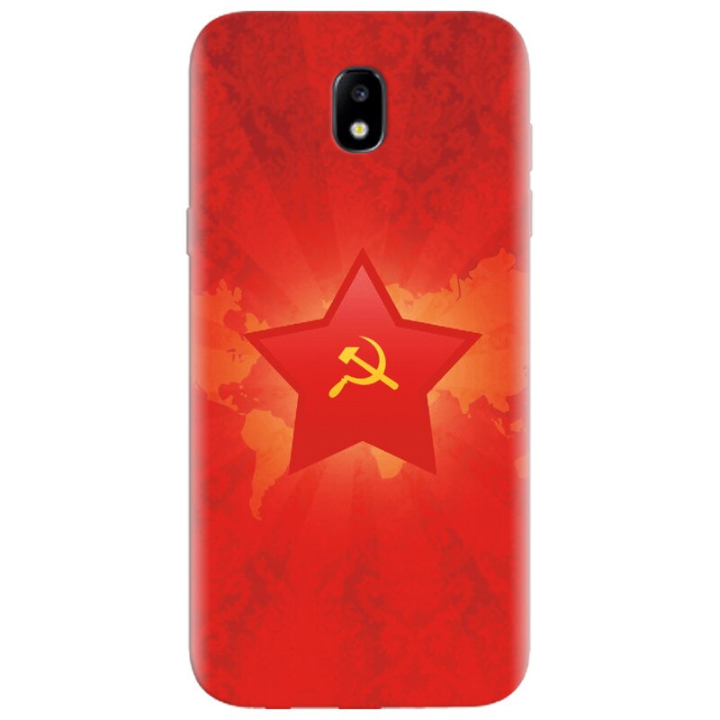 Husa silicon pentru Samsung Galaxy A7 2017, Soviet Union