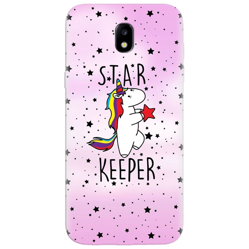 Husa silicon pentru Samsung Galaxy A7 2017, Unicorn Star Keeper