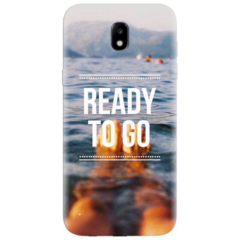 Husa silicon pentru Samsung Galaxy A7 2017, Ready To Go Swimming