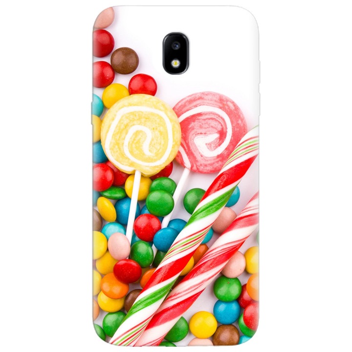 Силиконов кейс за Samsung Galaxy A7 2017, Sweet Colorful Candy