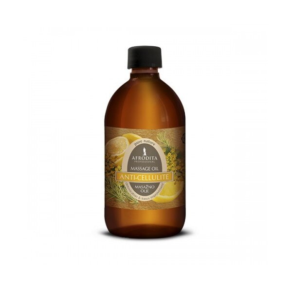 Ulei natural masaj anticelulitic Cosmetica Afrodita 500 ml