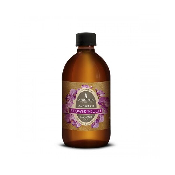 Ulei natural masaj Flower Touch Cosmetica Afrodita 500 ml