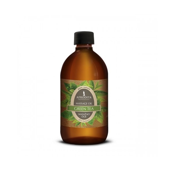 Ulei natural masaj Green Tea Cosmetica Afrodita 500 ml