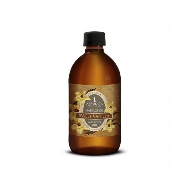 Ulei natural masaj Sweet Vanilla Cosmetica Afrodita 500 ml