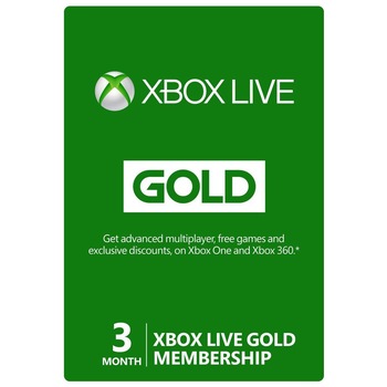 Joc Xbox Live Gold 3 month (COD activare XBOX)