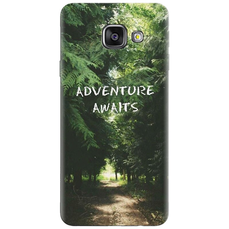 Husa silicon pentru Samsung Galaxy A7 2016, Adventure Awaits Forest