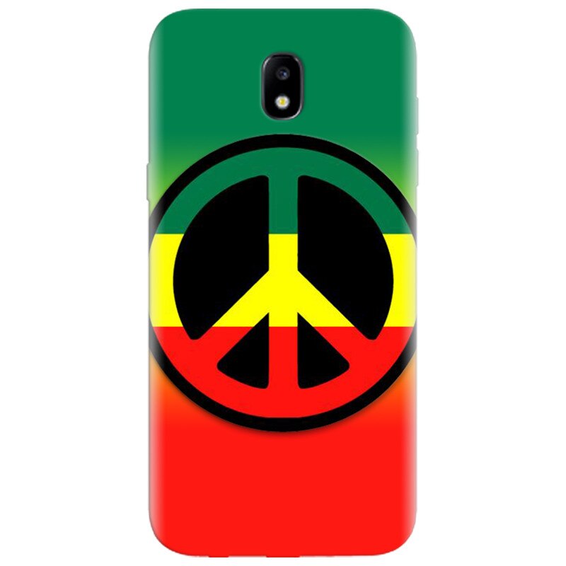 Husa silicon pentru Samsung Galaxy A7 2017, Peace