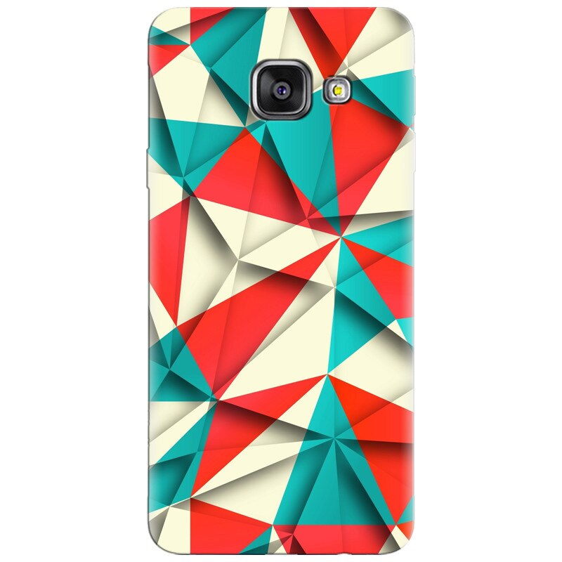 Husa silicon pentru Samsung Galaxy A7 2016, Abstract Vector