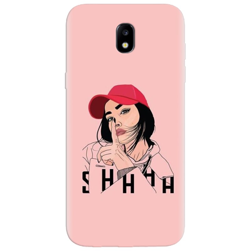 Husa silicon pentru Samsung Galaxy A7 2017, Shhh
