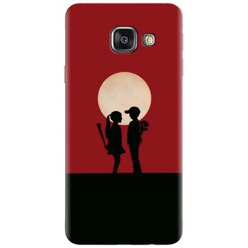 Husa silicon pentru Samsung Galaxy A7 2016, Boy Girl Love Story Husa silicon pentru Samsung Galaxy A7 2016, Boy Girl Love Story