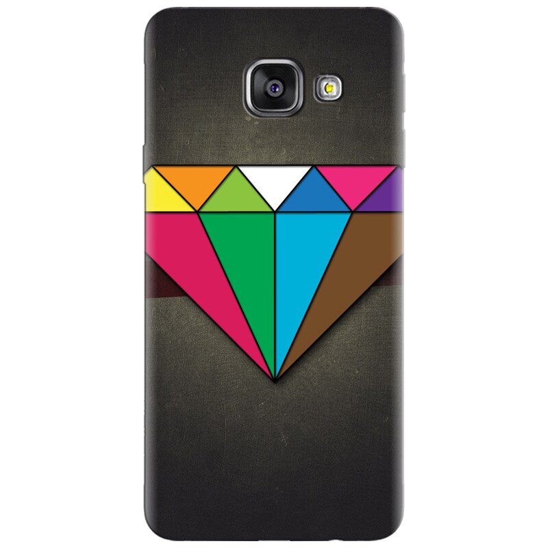 Husa silicon pentru Samsung Galaxy A7 2016, Colorful Diamond