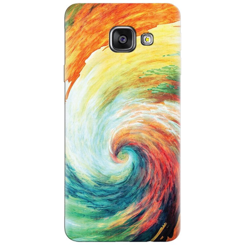 Husa silicon pentru Samsung Galaxy A7 2016, Big Wave Painting