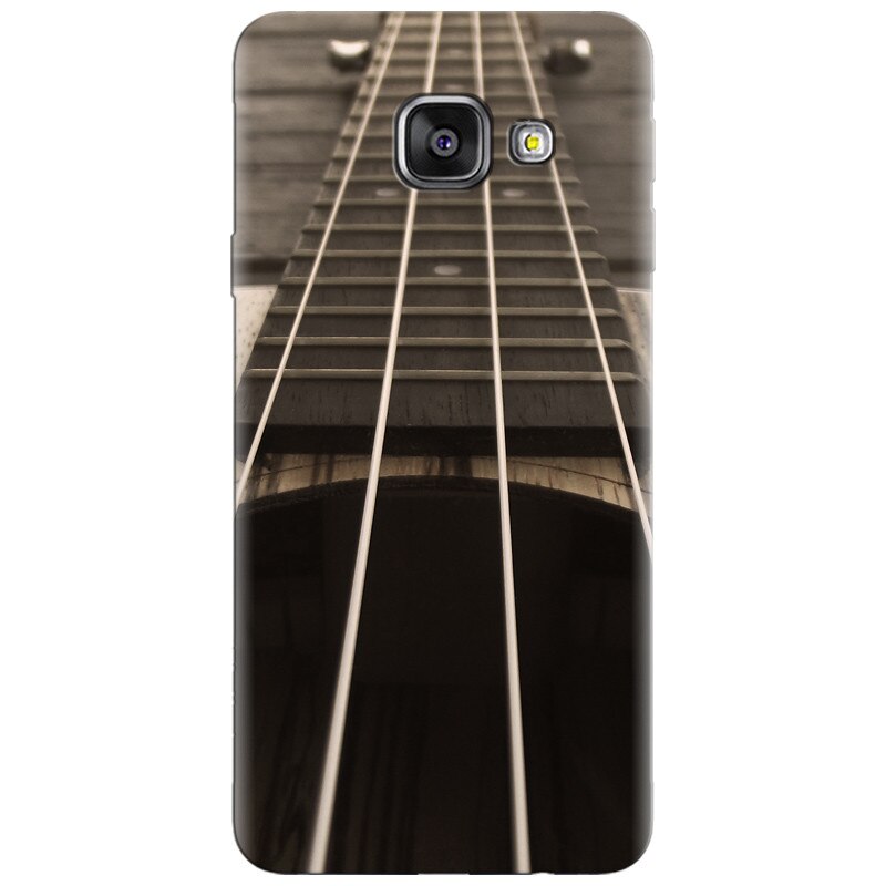 Husa silicon pentru Samsung Galaxy A7 2016, Bass Guitar
