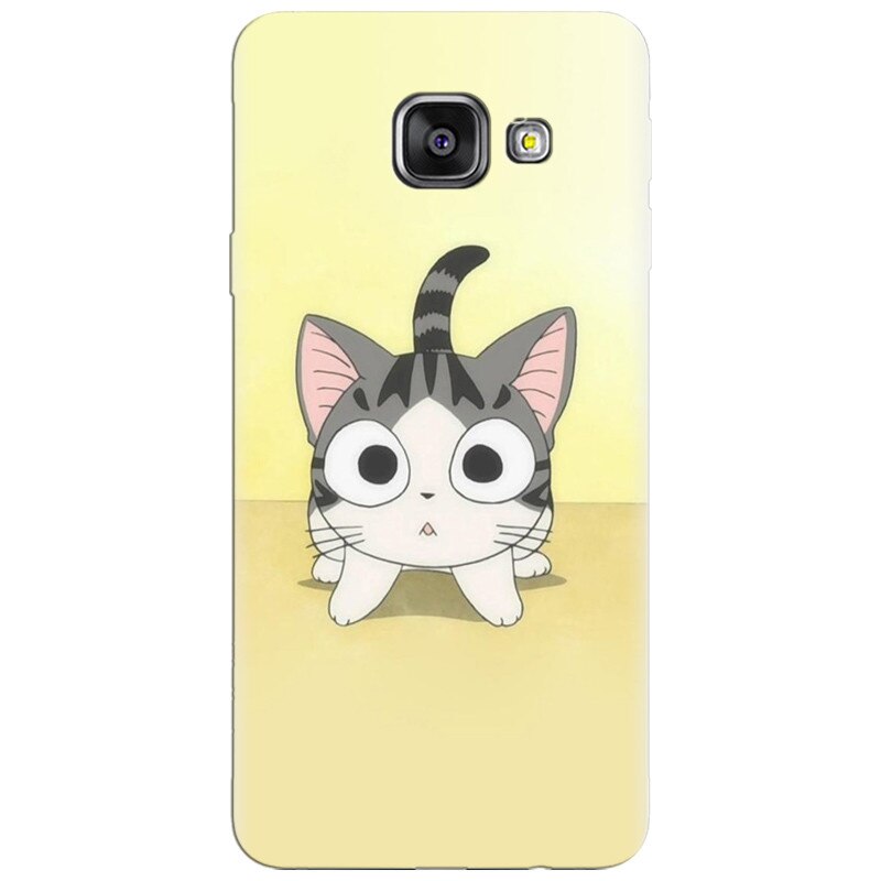 Husa silicon pentru Samsung Galaxy A7 2016, Cute Ktty