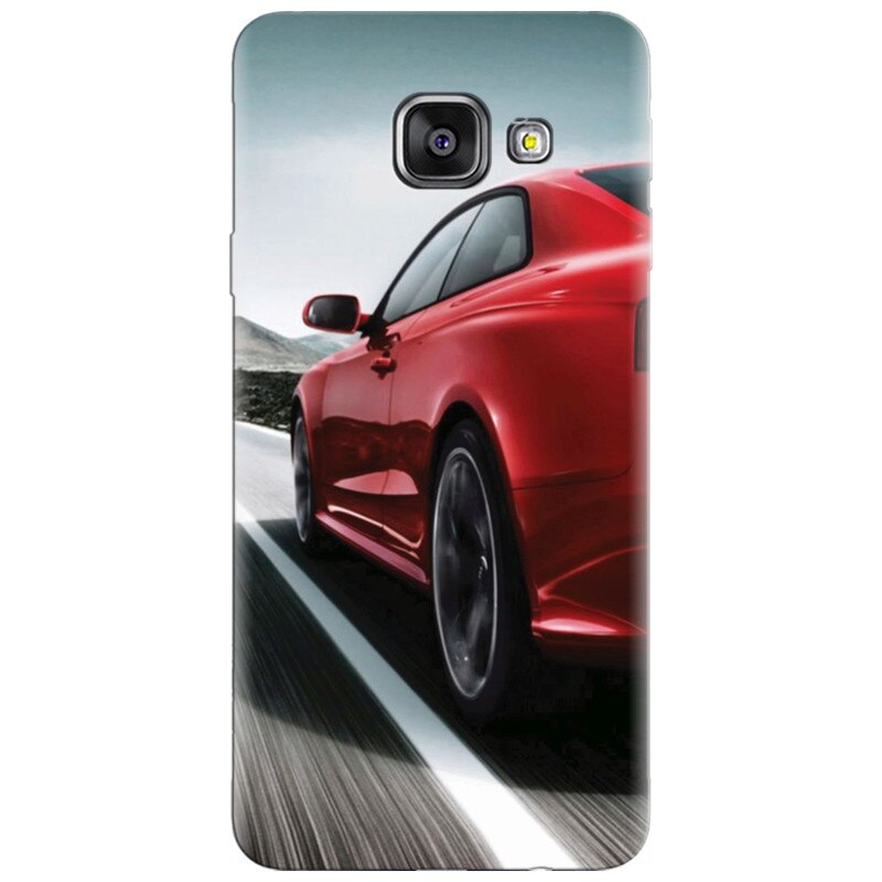 Husa silicon pentru Samsung Galaxy A7 2016, Car On Road