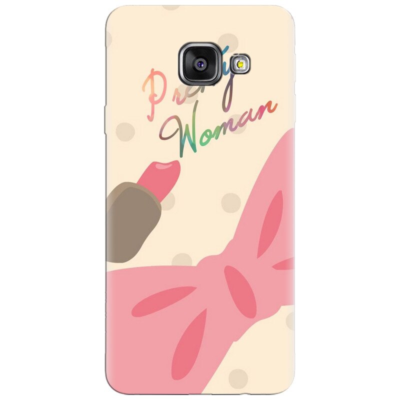 Husa silicon pentru Samsung Galaxy A7 2016, Cute Girly