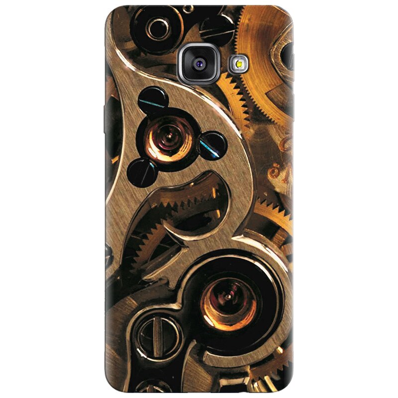 Husa silicon pentru Samsung Galaxy A7 2016, Clock Mechanism