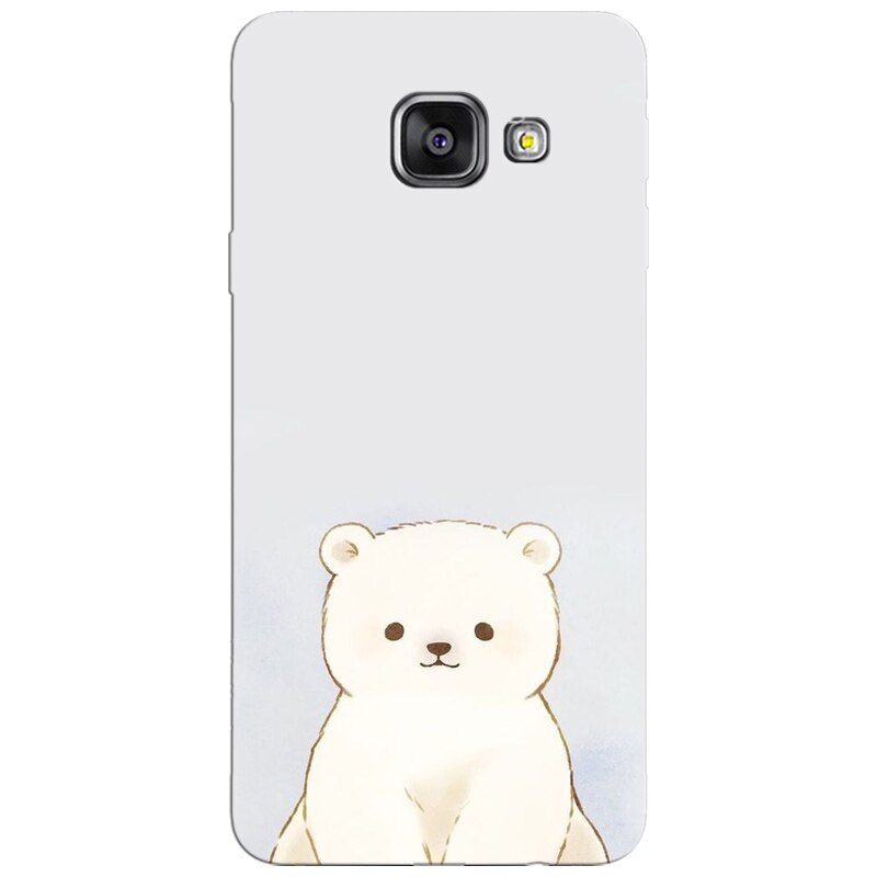 Husa silicon pentru Samsung Galaxy A7 2016, Bear