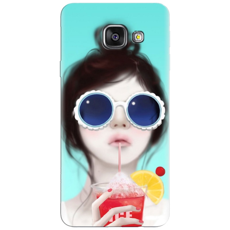 Husa silicon pentru Samsung Galaxy A7 2016, Cute Girly 001