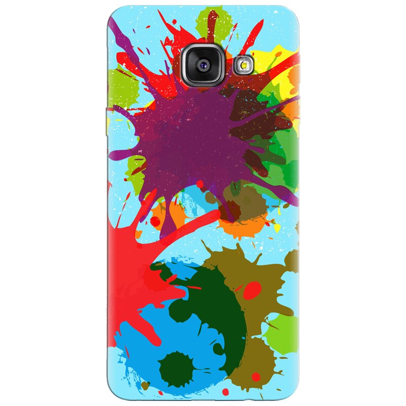 Husa silicon pentru Samsung Galaxy A7 2016, Holi Splash