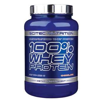Pudra proteica din zer, 100% Whey Protein 920 grame, Scitec Nutrition Pudra proteica din zer, 100% Whey Protein 920 grame, Scitec Nutrition