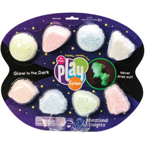 Spuma de modelat reflectorizanta Educational Insights 8 buc