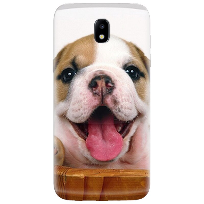 Husa silicon pentru Samsung Galaxy A7 2017, Puppies 002