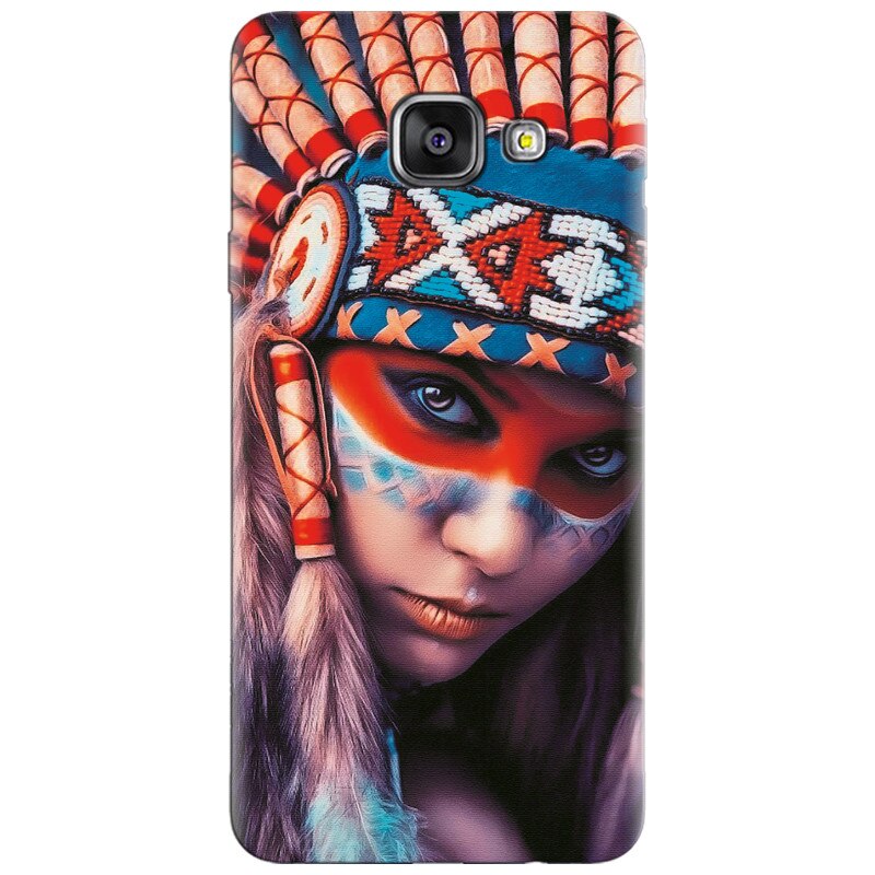 Husa silicon pentru Samsung Galaxy A7 2016, Attractive Girl Model