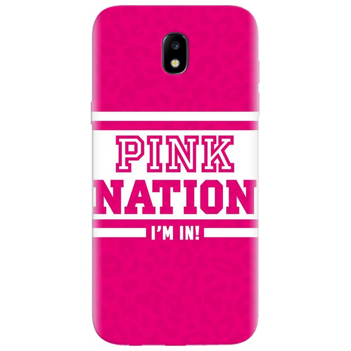 Силиконов калъф за Samsung Galaxy A7 2017, Pink Nation
