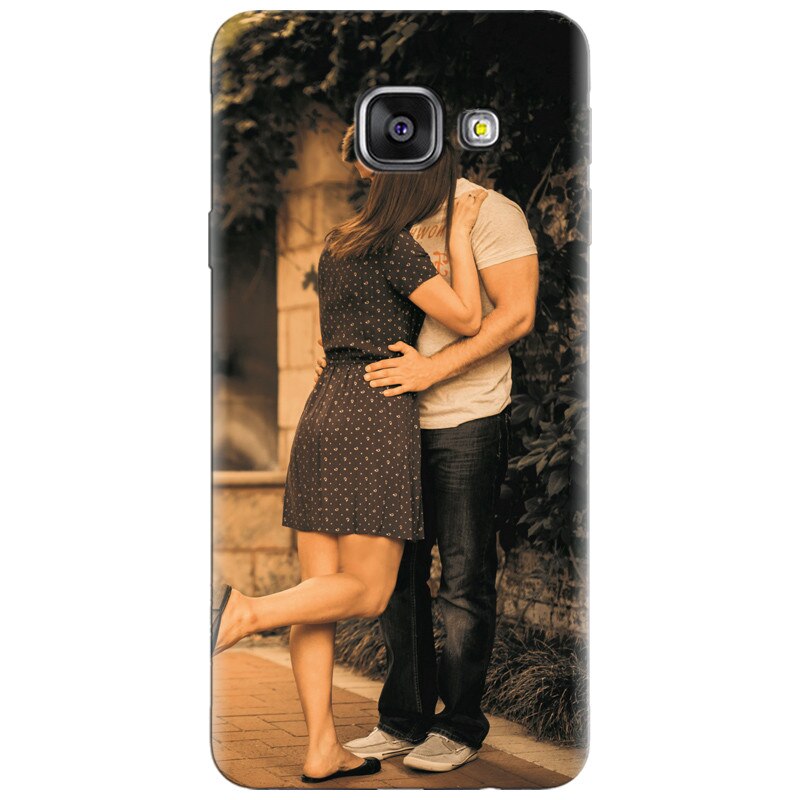 Husa silicon pentru Samsung Galaxy A7 2016, Couple Kiss