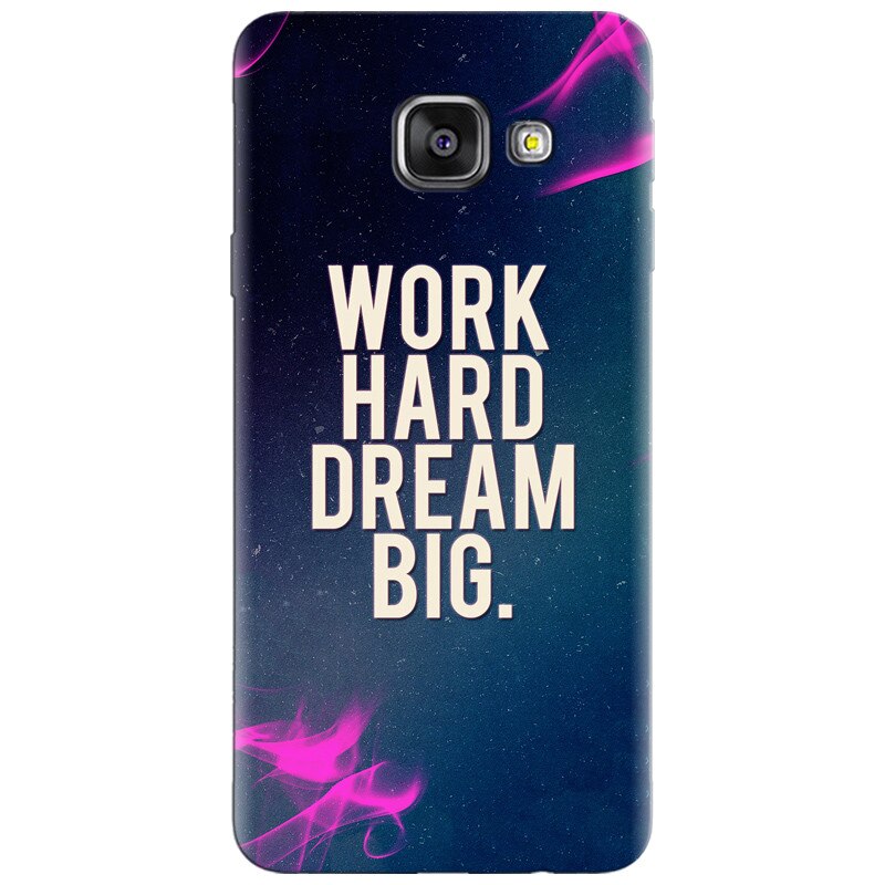 Husa silicon pentru Samsung Galaxy A7 2016, Dream Big