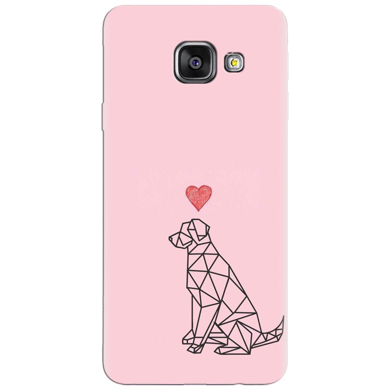 Husa silicon pentru Samsung Galaxy A7 2016, Love Dog