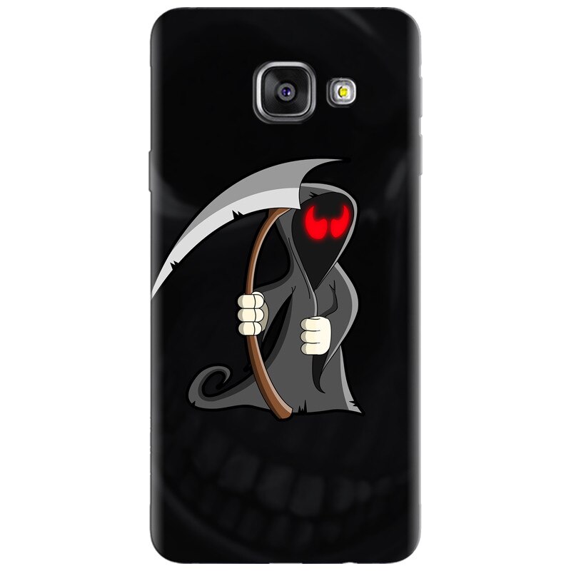 Husa silicon pentru Samsung Galaxy A7 2016, Grim Reaper