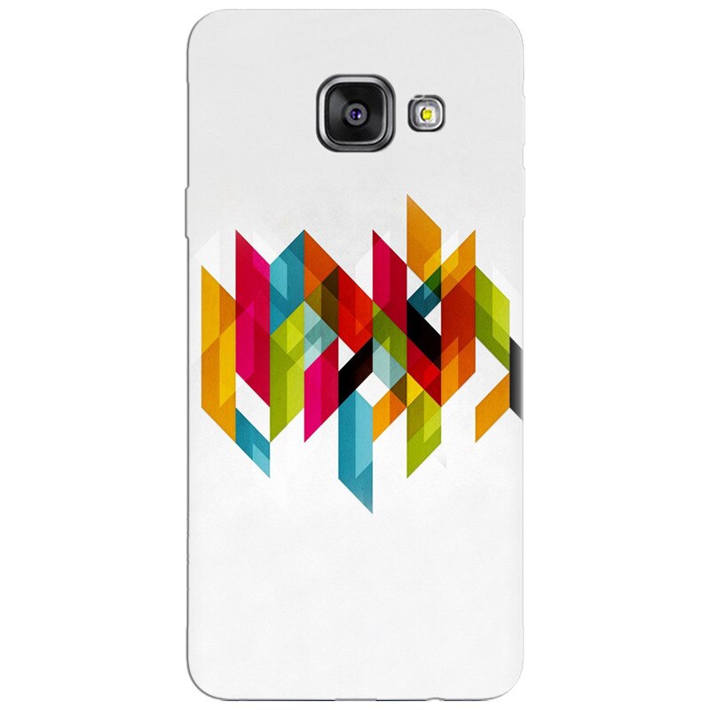 Husa silicon pentru Samsung Galaxy A7 2016, Geometric