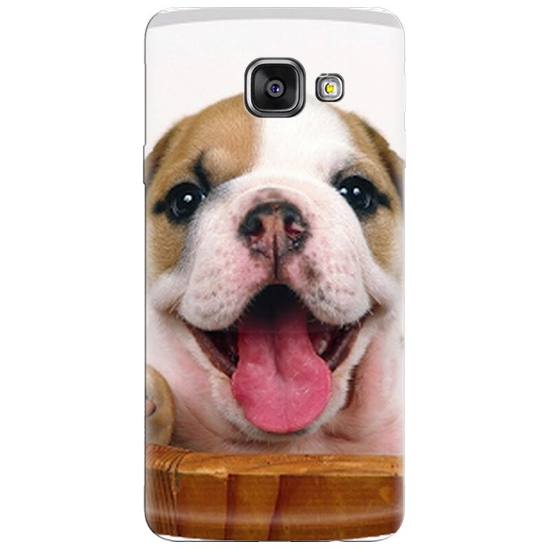 Husa silicon pentru Samsung Galaxy A7 2016, Puppies 002