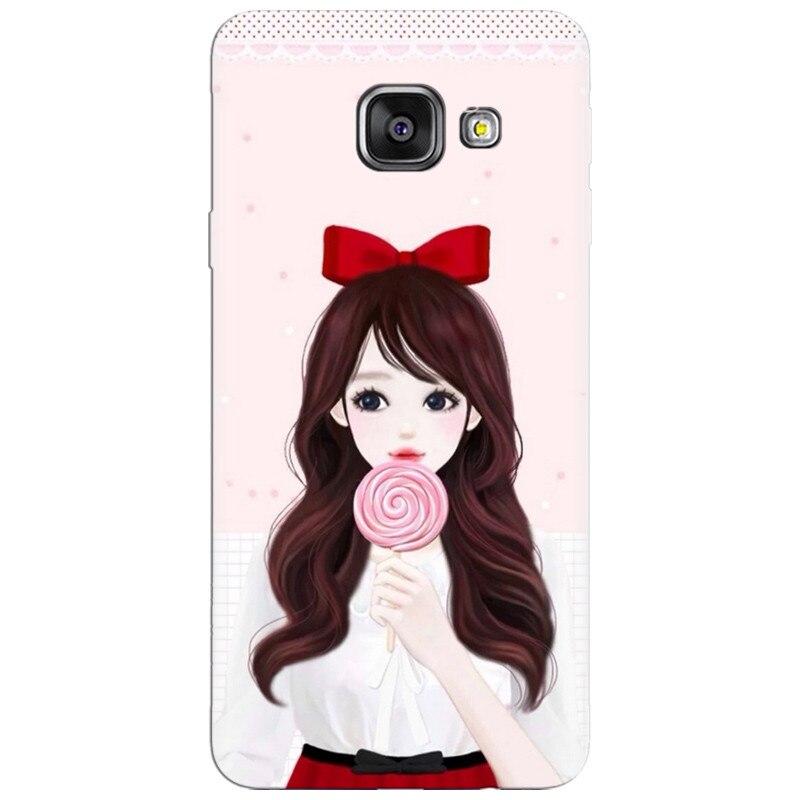 Husa silicon pentru Samsung Galaxy A7 2016, Girly 001