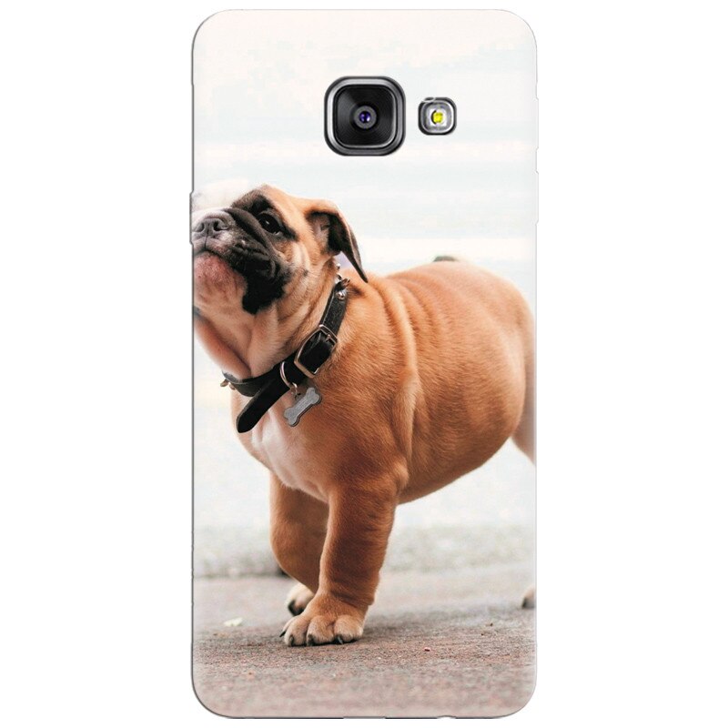 Husa silicon pentru Samsung Galaxy A7 2016, Little Dog Puppy Animal