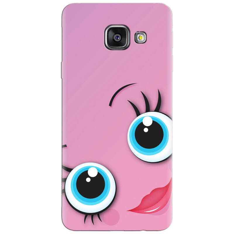 Husa silicon pentru Samsung Galaxy A7 2016, Girly Cute