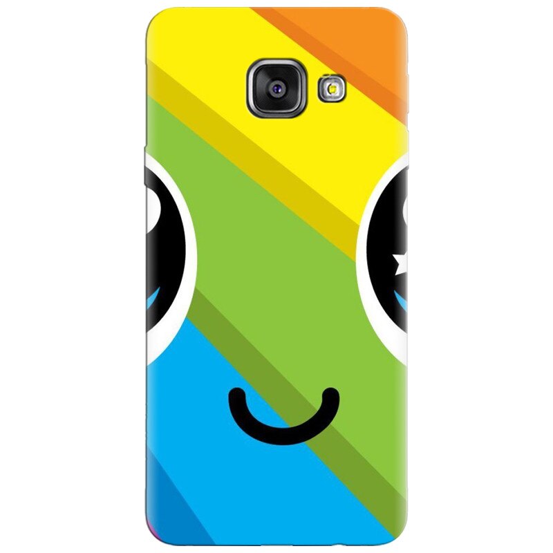 Husa silicon pentru Samsung Galaxy A7 2016, Happy Face