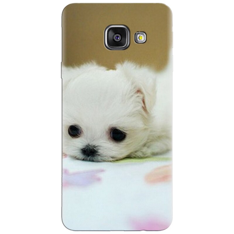 Husa silicon pentru Samsung Galaxy A7 2016, Puppies 001