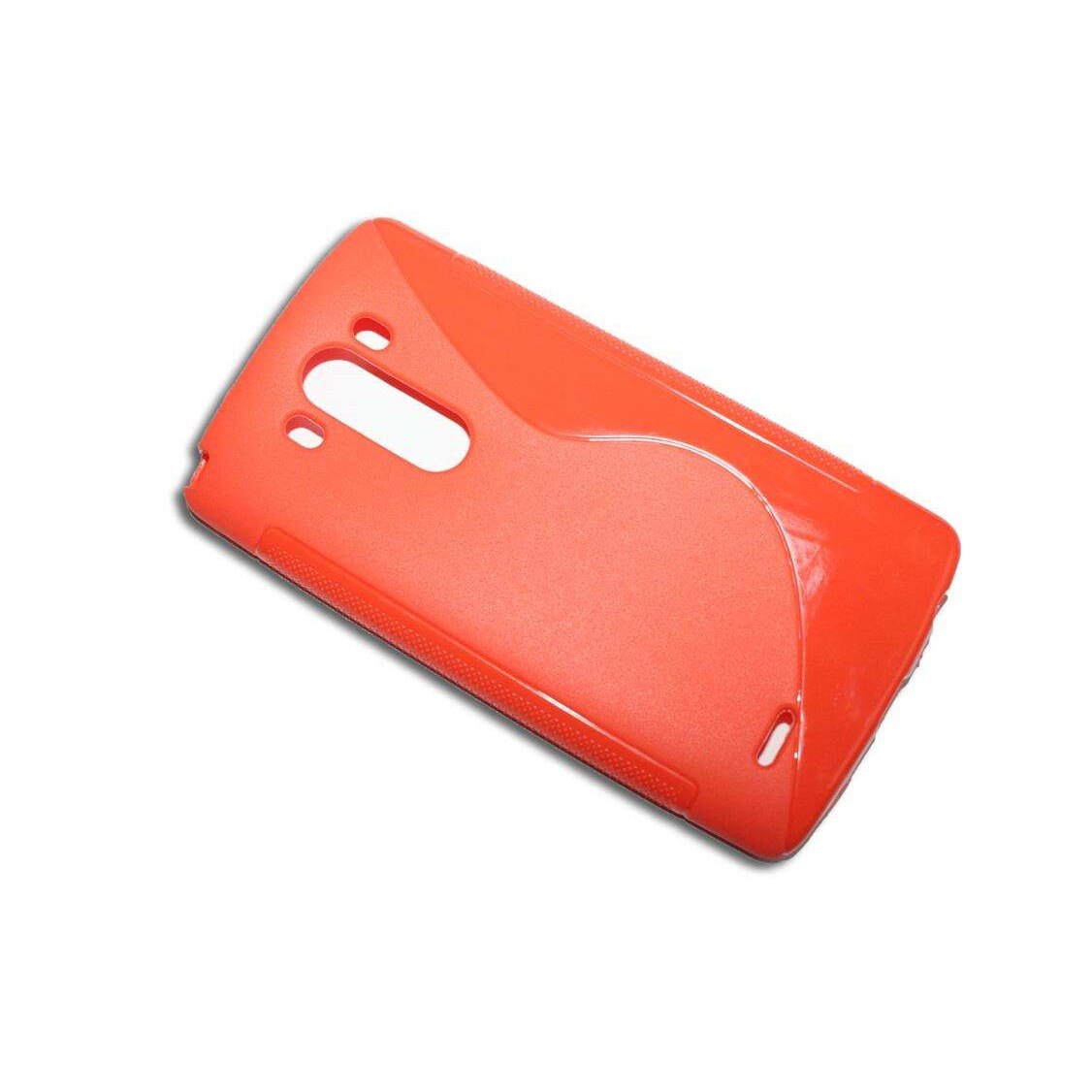 Husa LG Optimus G3 D830 - S Line - silicon portocaliu