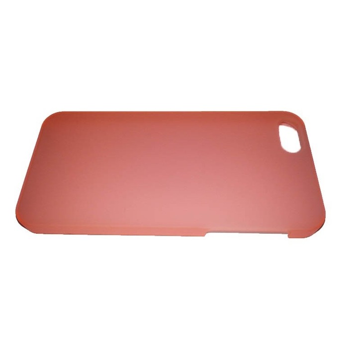 Кейс за iPhone 5 Plastic Slim модел розов цвят