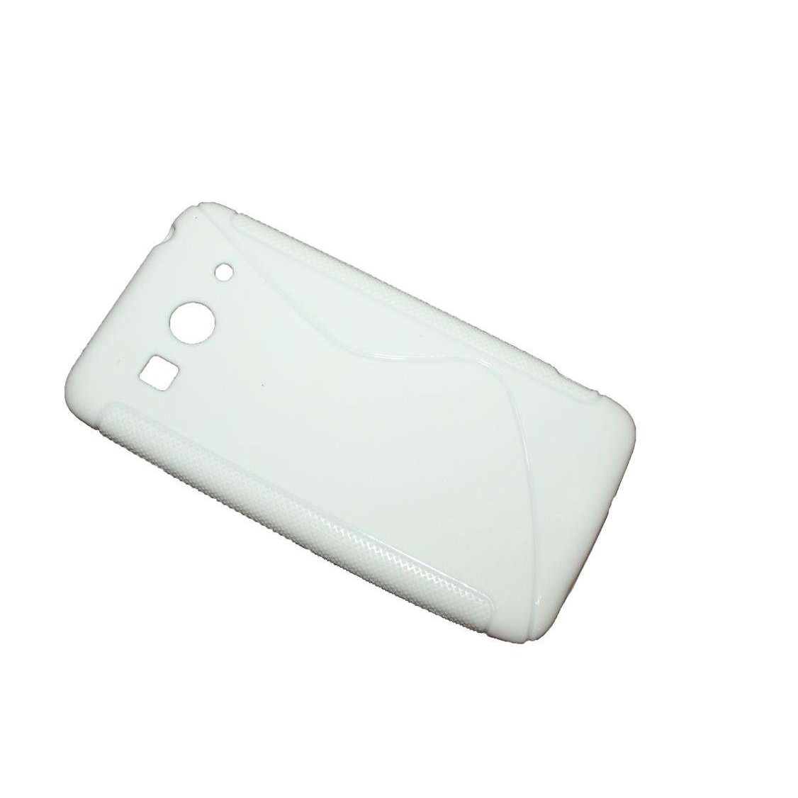 Husa Huawei Ascend G525 din Silicon Model S Line Culoare Alba