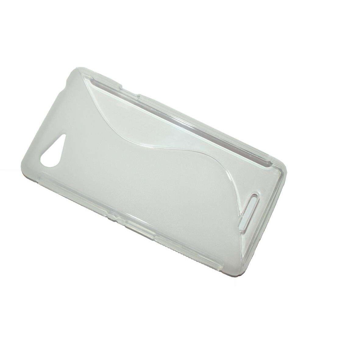 Husa Sony Ericsson Xperia E3 din Silicon model S Line transparent