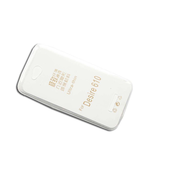Калъф HTC Desire 610 - ултра тънък прозрачен силикон 0.3 мм